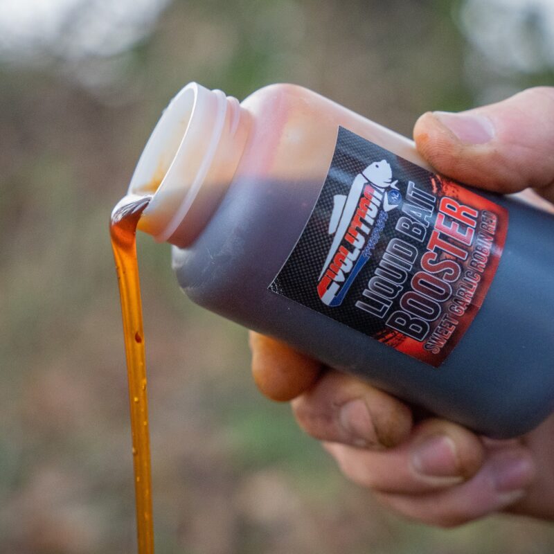 Liquid Bait Booster - Sweet Garlic & Robin Red